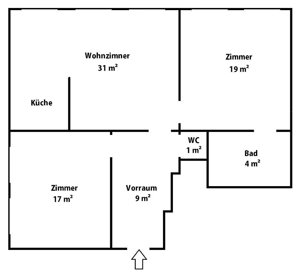Grosse 4 Zimmer Wohnung. Schoenbrunn-Naehe! Wien 0*,